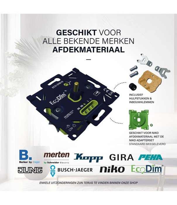 ECO-DIM.15 LED dimmer universal 0-150W (RC)
