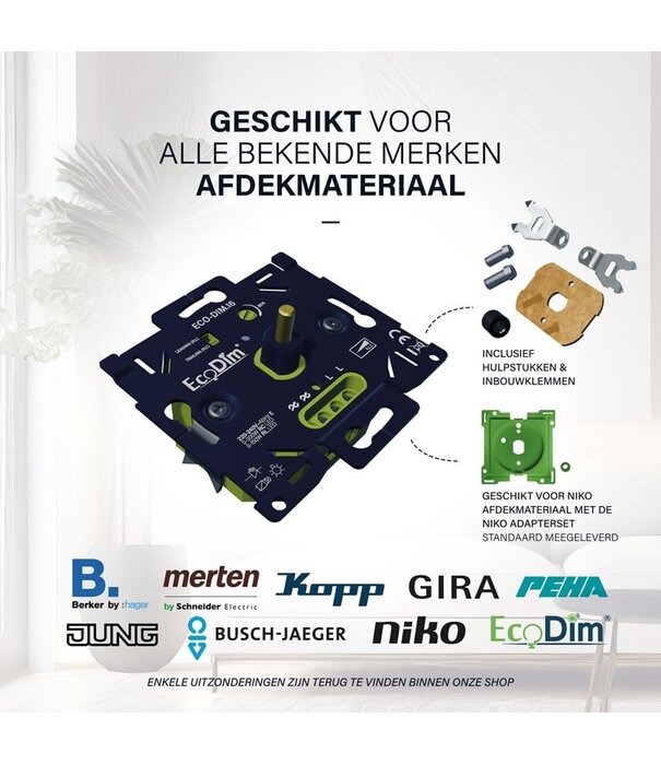 ECO-DIM.16 Variateur à Led universel 0-300W (RLC)