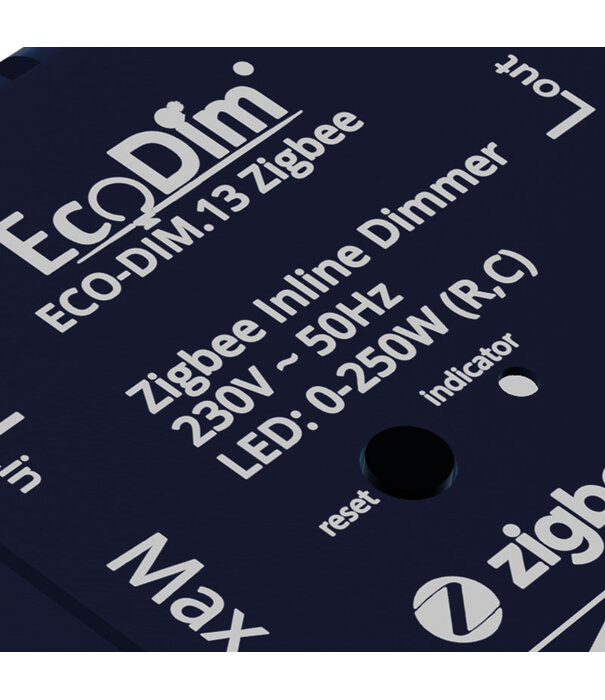 ECO-DIM.13 gradateur en ligne Zigbee 250W