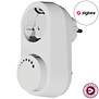 ECO-DIM.06 Zigbee Led plug dimmer 0-100W (RC)