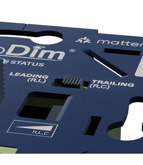 ECO-DIM.07 Led dimmer Matter druk/draai 0-250W RLC
