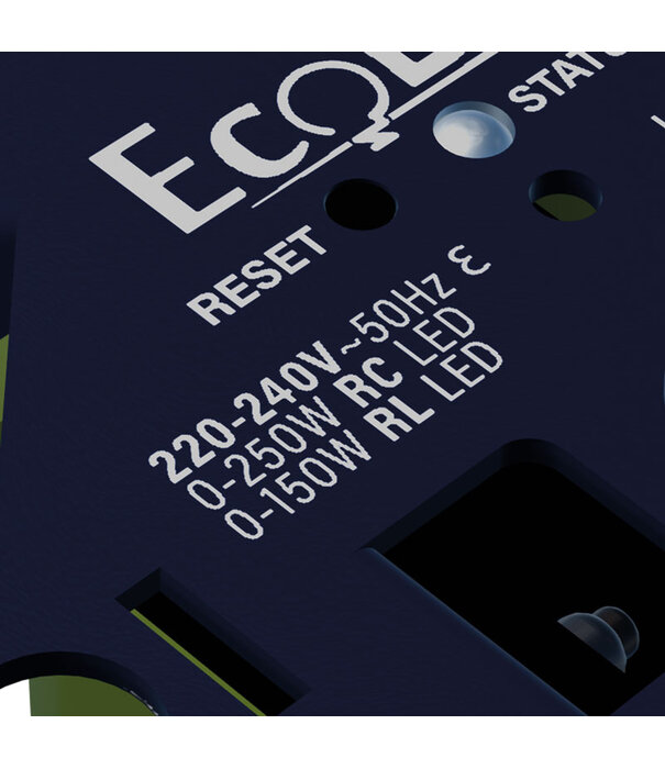 ECO-DIM.07 Led dimmer Matter druk/draai 0-250W RLC