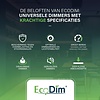 ECO-DIM.07 Led dimmer WiFi druk/draai 0-250W