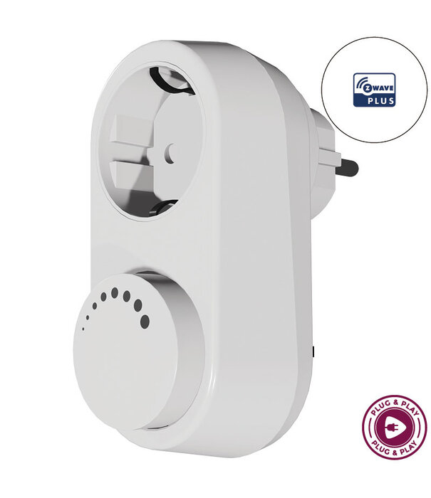 ECO-DIM.06 Variateur de lumière Z-Wave 0-100W (RC)
