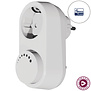 ECO-DIM.06 Z-Wave Led stekkerdimmer 0-100W (RC)