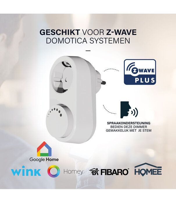 ECO-DIM.06 Z-Wave Led-Steckdimmer 0-100W (RC)