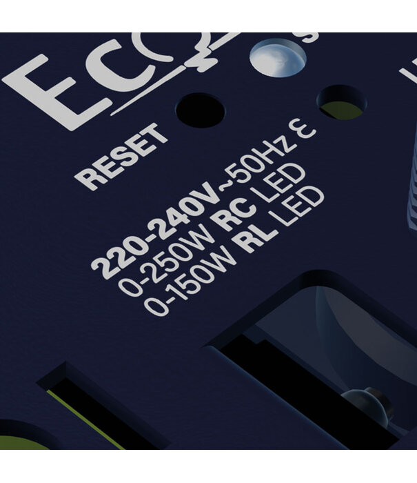 ECO-DIM.07 Led dimmer Z-Wave druk/draai 0-250W (RLC)