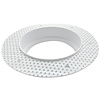 ED-10083 Trimless spotlight luminaire/stucco frame white