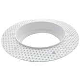 ED-10083 Trimless spotlight luminaire/stucco frame white