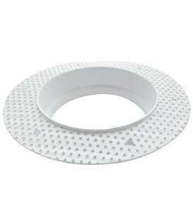 ED-10083 Luminaire spot sans garniture/cadre stucco blanc