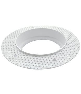 ED-10083 Trimless spotlight luminaire/stucco frame white
