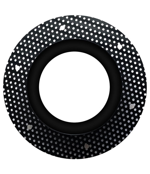 ED-10084 Luminaire spot sans garniture/ cadre stucco noir