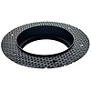 ED-10084 Trimless spotlight luminaire/ stucco frame black