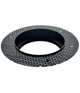ED-10084 Luminaire spot sans garniture/ cadre stucco noir
