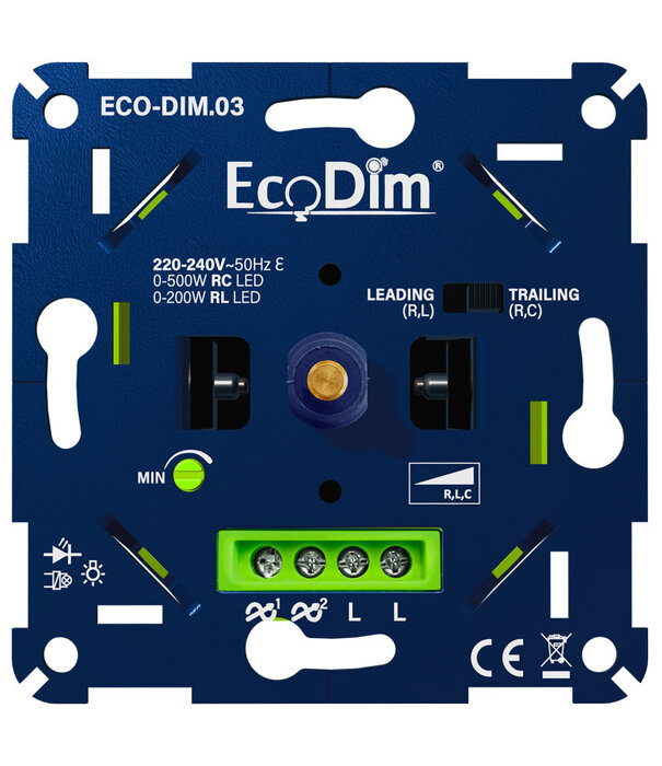 ECO-DIM.03 Led dimmer universal 0-500W (RLC)