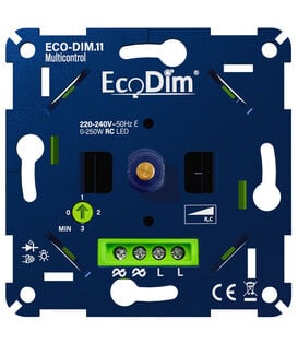 ECO-DIM.11 Multicontrol led dimmer universeel 0-250W (RC)