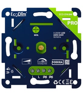 ECO-DIM.04 PRO Led dimmer universeel 0-200W (RC)