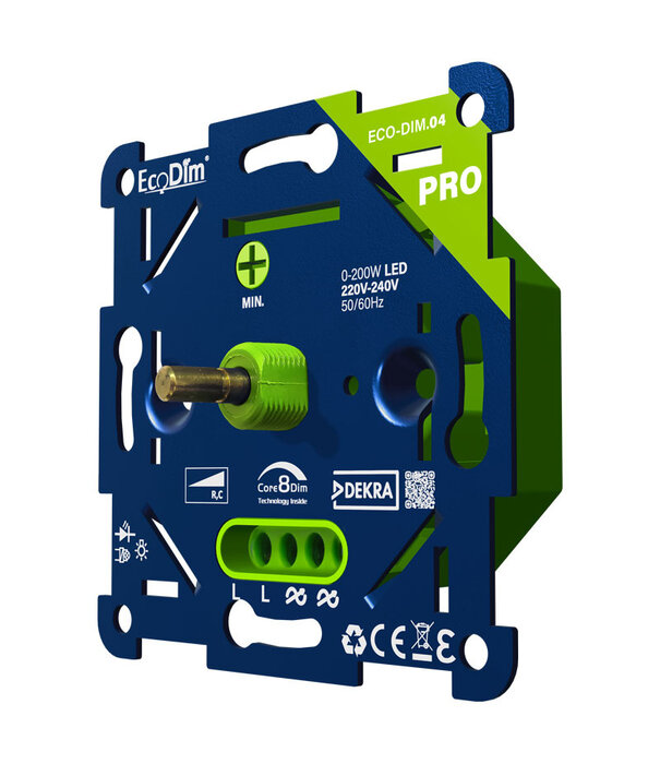 ECO-DIM.04 PRO LED-Dimmer universal 0-200W (RC)