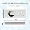 ED-10086 RF kit single colour: Controller + Remote control