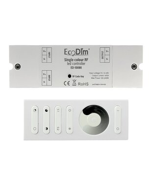 ED-10086 RF kit single colour: Controller + Afstandsbediening
