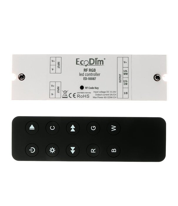 ED-10087 RF kit RGB: Controller + Afstandsbediening