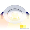 ED-10081 Led inbouwspot kleine inbouwdiepte IP65, CCT 2700K/3000K/4000K rond, wit, 68mm