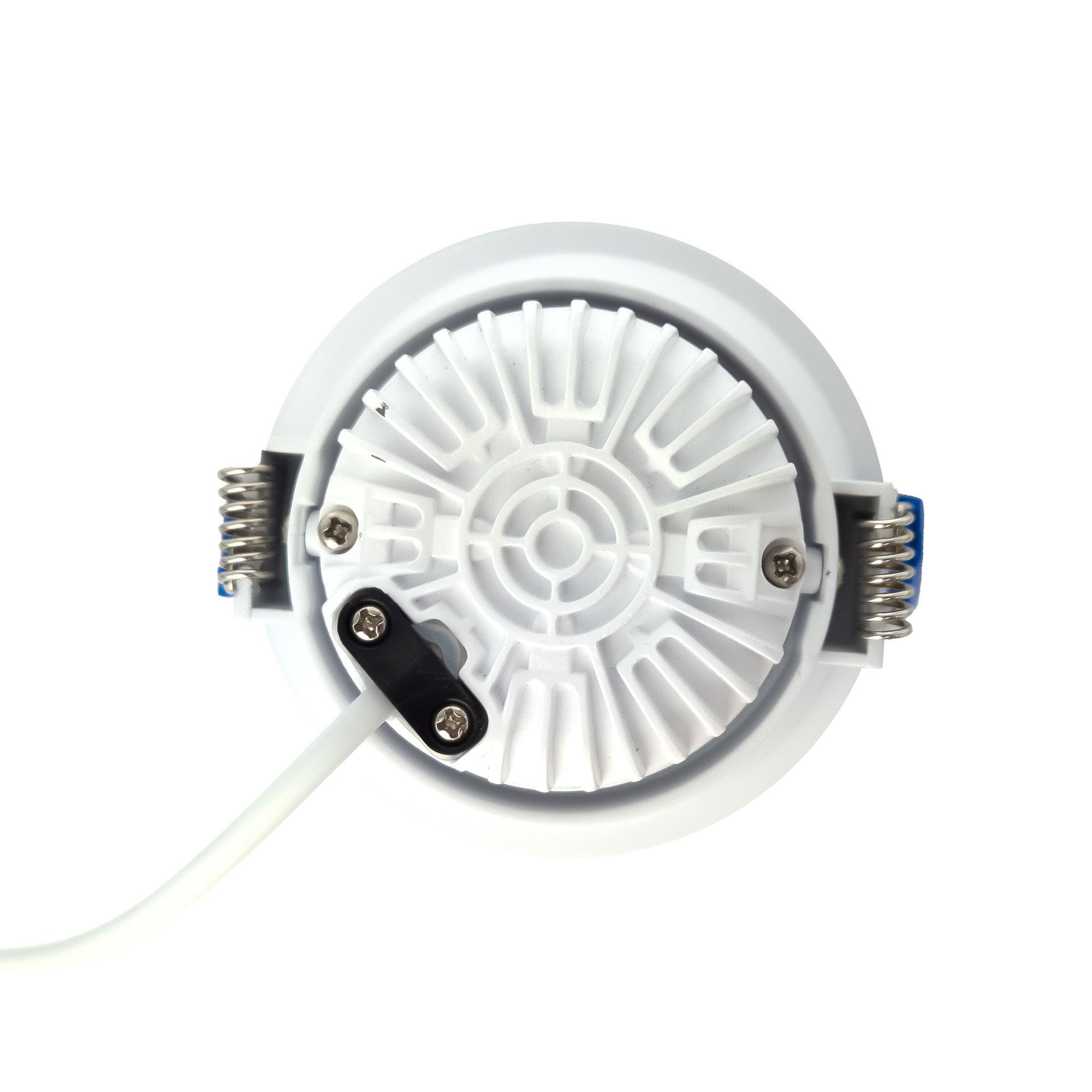 ED-10096 Led recessed downlight deepened IP54, CCT 2700K/3000K/DTW, round, white, 90mm