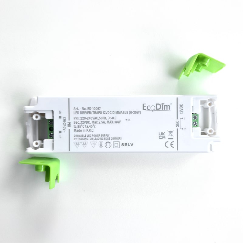 ED-10067 Led driver/trafo 12V DC dimbaar (0-30W)