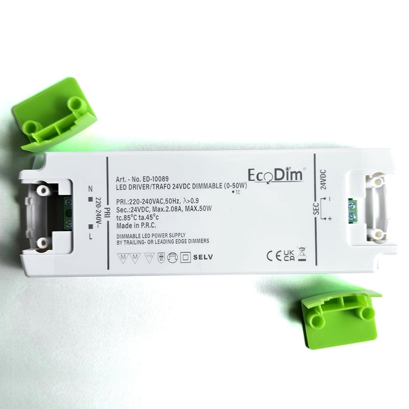 ED-10089 Led-Treiber/Trafo 24V DC dimmbar (0-50W)