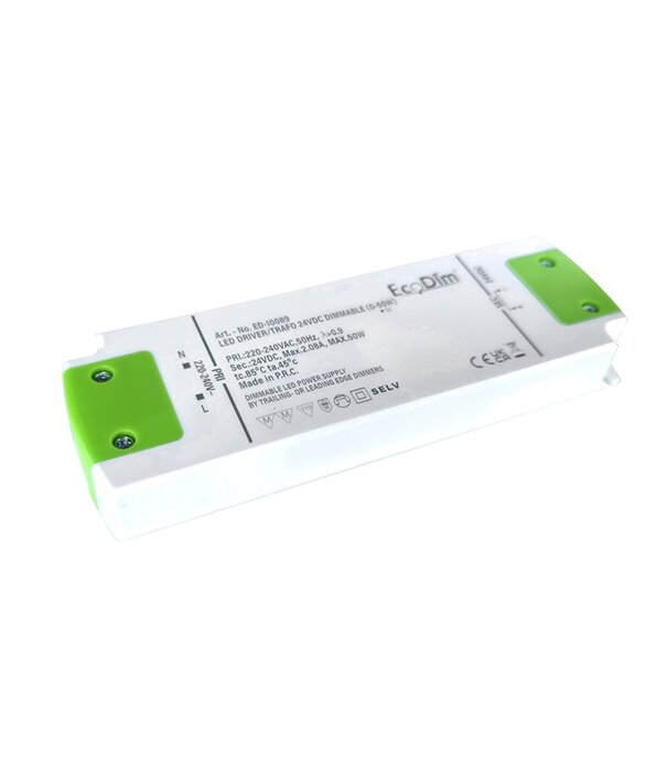 ED-10089 Pilote/trafo led 24V DC dimmable (0-50W)