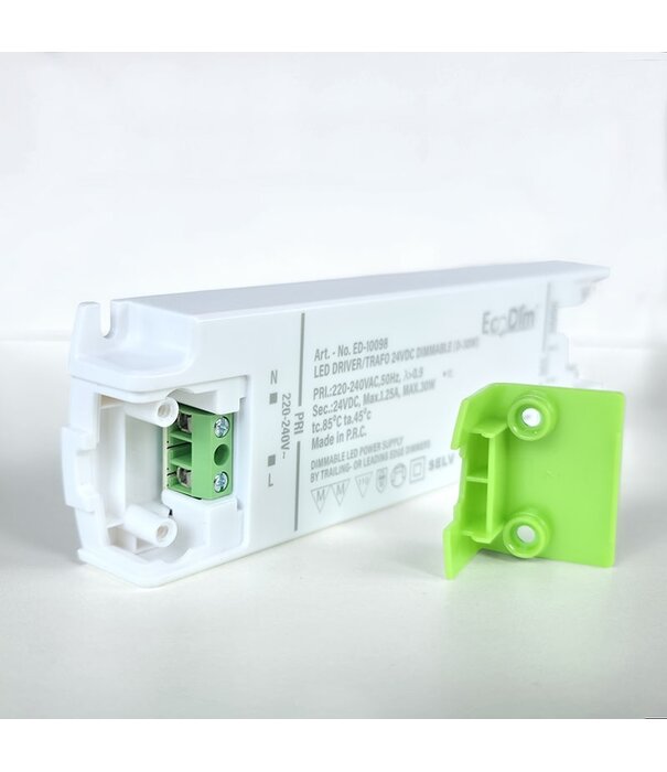 ED-10098 Led-Treiber/Trafo 24V DC dimmbar (0-30W)