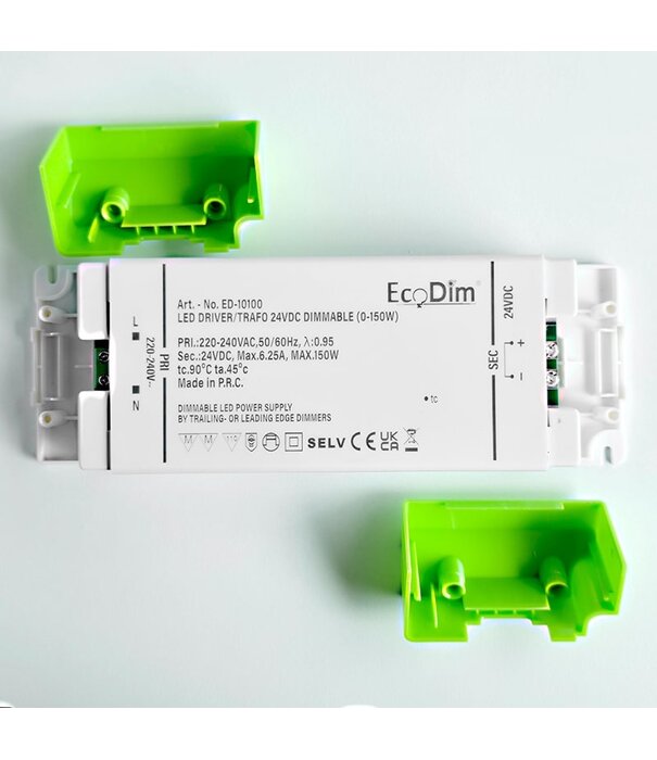 ED-10100 Led driver/trafo 24V DC dimbaar (0-150W)