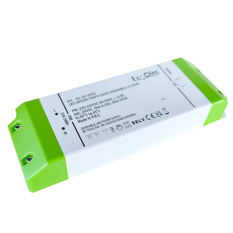 ED-10100 Led driver/trafo 24V DC dimmable (0-150W)
