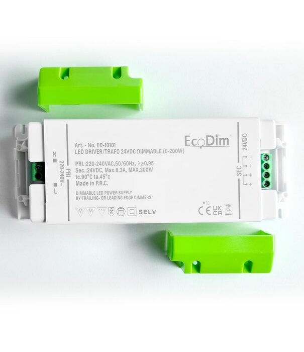 ED-10101 Led-Treiber/Trafo 24V DC dimmbar (0-200W)