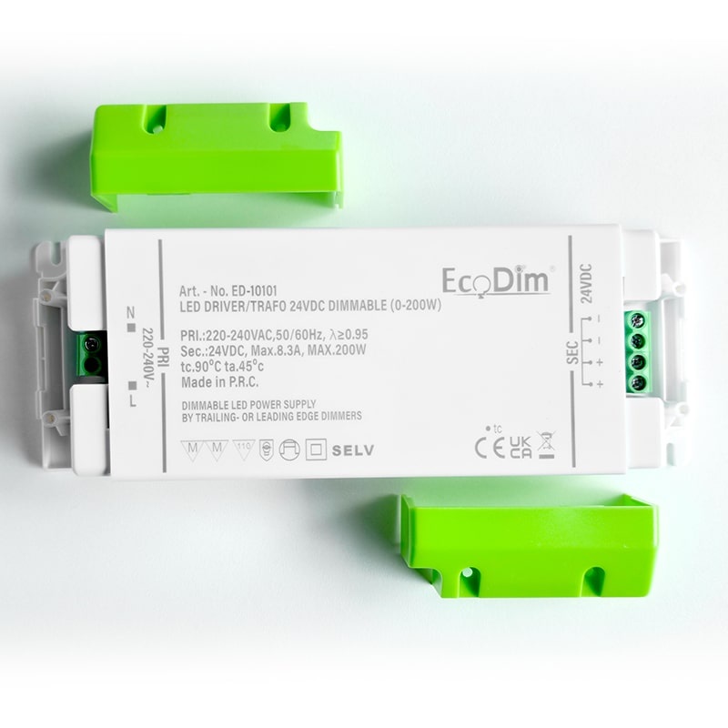 ED-10101 Led driver/trafo 24V DC dimmable (0-200W)
