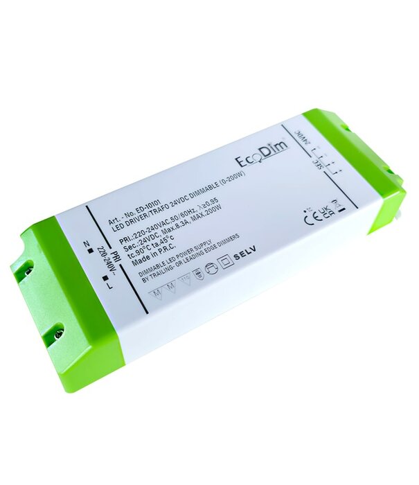 ED-10101 Led driver/trafo 24V DC dimmable (0-200W)