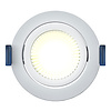 ED-10028 Led inbouwspot kleine inbouwdiepte IP54 warm wit, rond, wit, 75mm