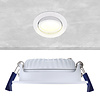 ED-10028 Led-Einbaustrahler kleine Einbautiefe IP54 warmweiß, rund, weiß, 75mm