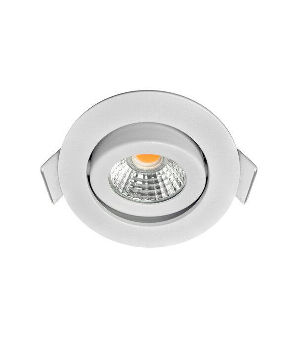 ED-10058 Led-Einbaustrahler kleine Einbautiefe IP54 gedimmt bis warm, rund, weiß, 55mm