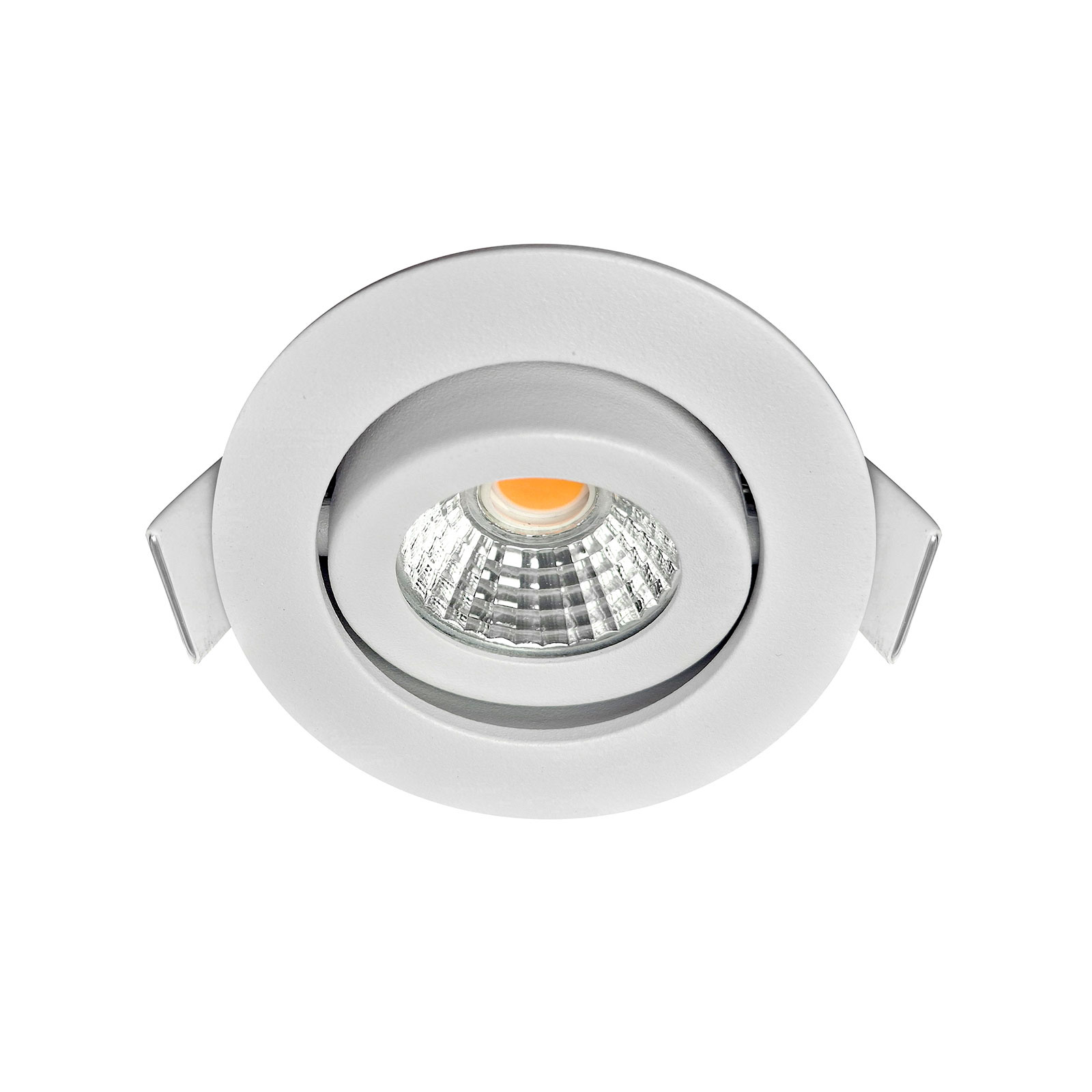 ED-10058 Led inbouwspot kleine inbouwdiepte IP54 dim to warm, rond, wit, 55mm