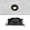 ED-10060 Spot à Led encastré petite profondeur IP54 dim to warm, rond, noir, 55mm