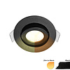 ED-10060 Led-Einbaustrahler kleine Einbautiefe IP54 gedimmt bis warm, rund, schwarz, 55mm