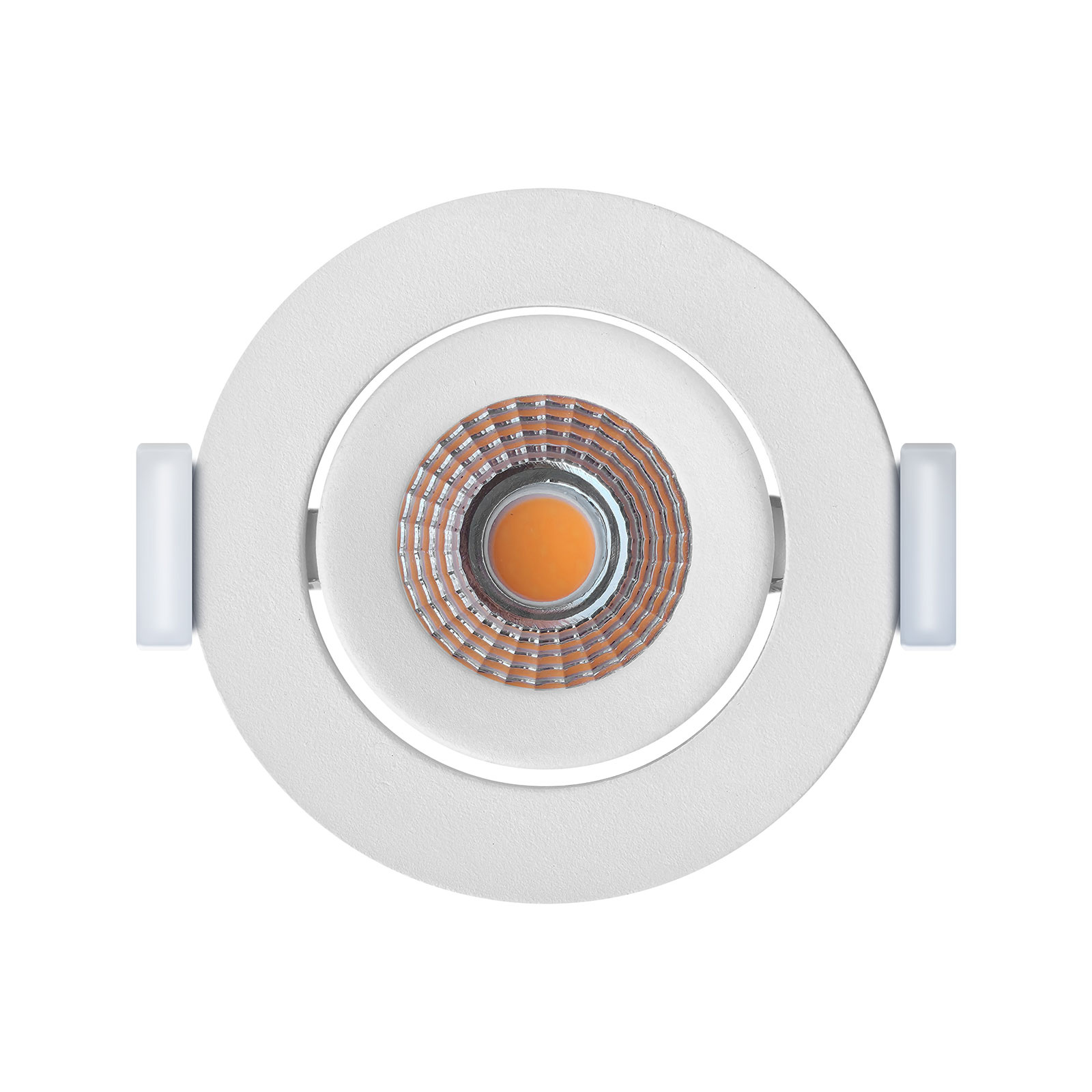 ED-10061 Led inbouwspot kleine inbouwdiepte IP54 warm wit, rond, wit, 55mm