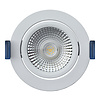 ED-10079 Zigbee led inbouwspot kleine inbouwdiepte IP54 RGBWW, rond, wit, 75mm