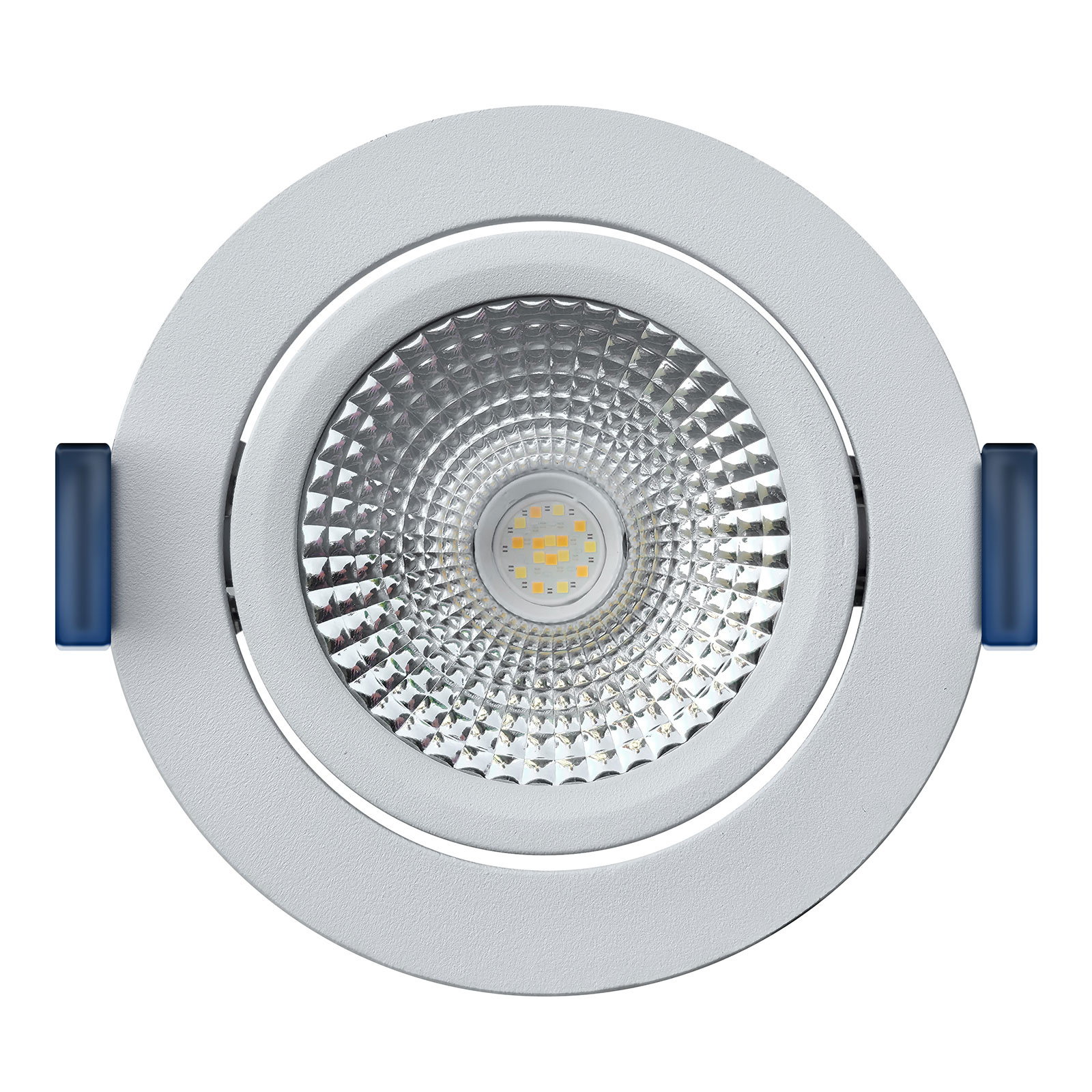 ED-10079 Zigbee led inbouwspot kleine inbouwdiepte IP54 RGBWW, rond, wit, 75mm