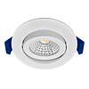 ED-10081 Spot à Led encastré petite profondeur IP65, CCT 2700K/3000K/4000K rond, blanc, 68mm