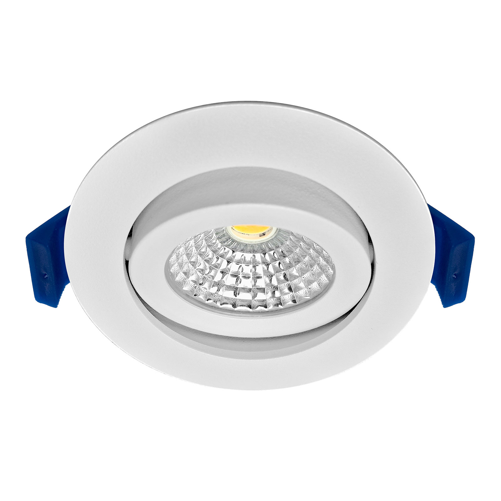 ED-10081 Led inbouwspot kleine inbouwdiepte IP65, CCT 2700K/3000K/4000K rond, wit, 68mm