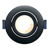 ED-10082 Led-Einbaustrahler kleine Einbautiefe IP65, CCT 2700K/3000K/4000K rund, schwarz, 68mm