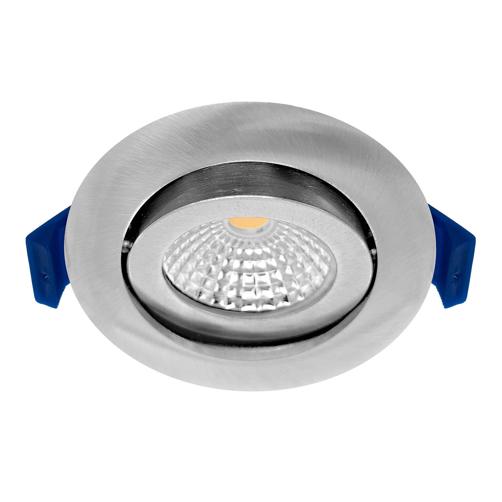 ED-10093 Spot à Led encastré petite profondeur IP65, CCT 2700K/3000K/4000K rond, acier inoxydable, 68mm