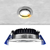 ED-10093 Led recessed spotlight small recessed depth IP65, CCT 2700K/3000K/4000K round, stainless steel, 68mm